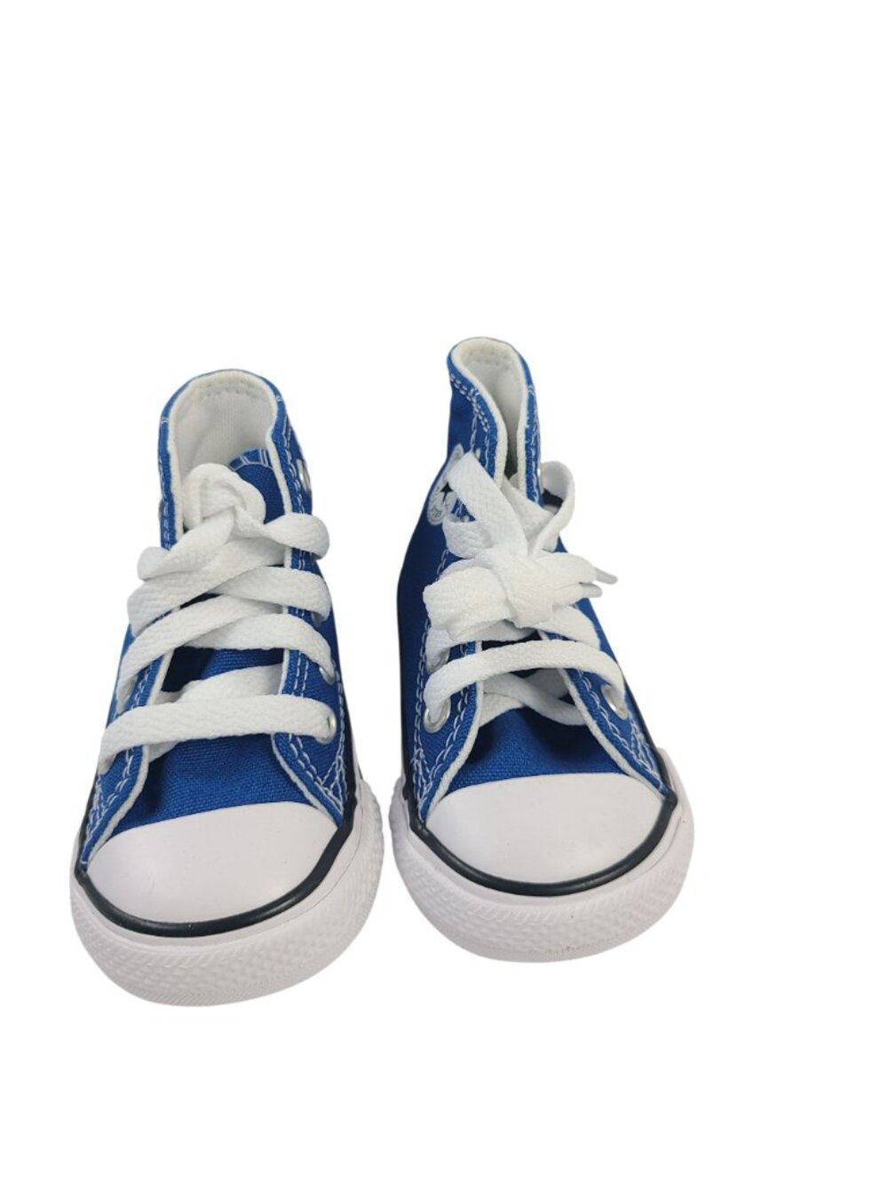 NEW Converse Chuck Taylor All Star Infant High Top Sneakers Snorkel Blue Size 3 - Picture 2 of 6